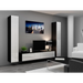 Cama Холна гарнитура VIGO 4 черен/бял гланц