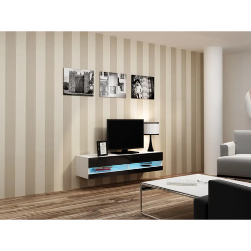 Cama Холна гарнитура VIGO NEW 13 бяло/черно гланц