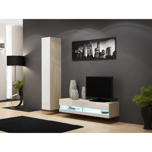Cama Холна гарнитура VIGO NEW 13 сонома/бял гланц