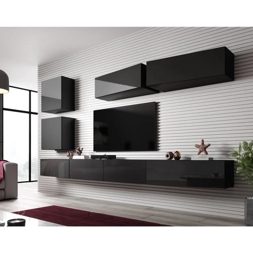 Cama Холна гарнитура VIGO SLANT 5 черен/черен гланц
