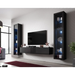 Cama Холна гарнитура VIGO SLANT 6 черен/черен гланц