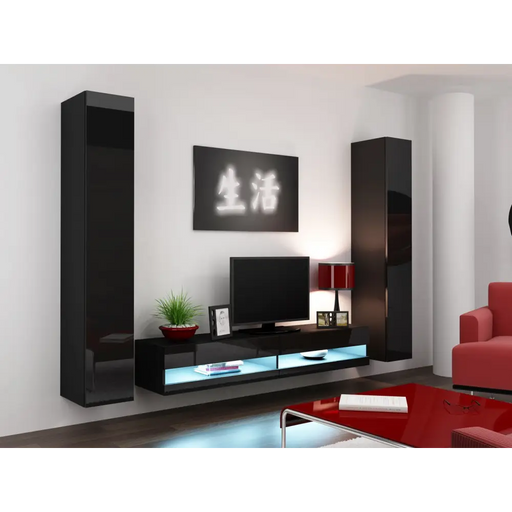 Cama Холна гарнитура VIGO NEW 4 черен/черен гланц