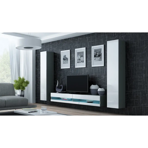 Cama Холна гарнитура VIGO NEW 4 сив/бял гланц