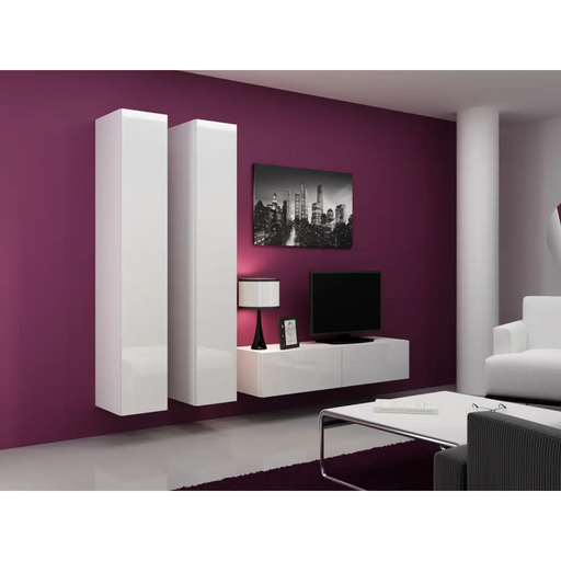 Cama Холна гарнитура VIGO 9 бяло/бял гланц
