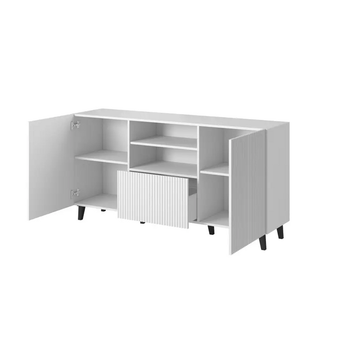 Cama Комод PAFOS 150x42x82 бял мат