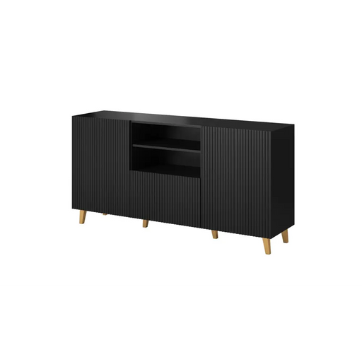 Cama Комод PAFOS 150x42x82 Черен мат