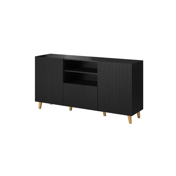 Cama Комод PAFOS 150x42x82 Черен мат