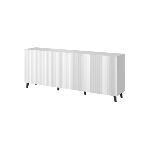 Cama Комод PAFOS 200x42x82 бял мат