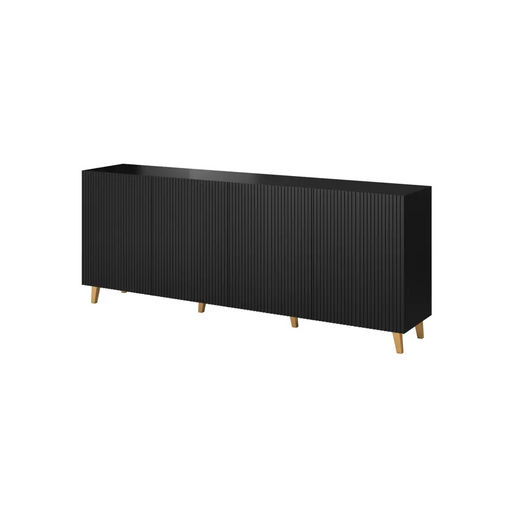 Cama Комод PAFOS 200x42x82 Черен мат
