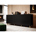Cama Комод PAFOS 200x42x82 Черен мат