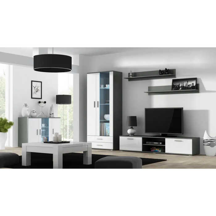 Cama комплект два рафта 125см SOHO сив мат