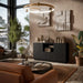 Cama LIVERTI скрин с чекмеджета 150x42x78 черен