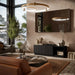 Cama LIVERTI ТВ шкаф 150x42x48 черен