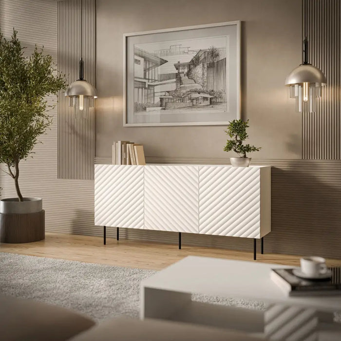 Cama LUCCA 3D скрин 165x40x80 бял
