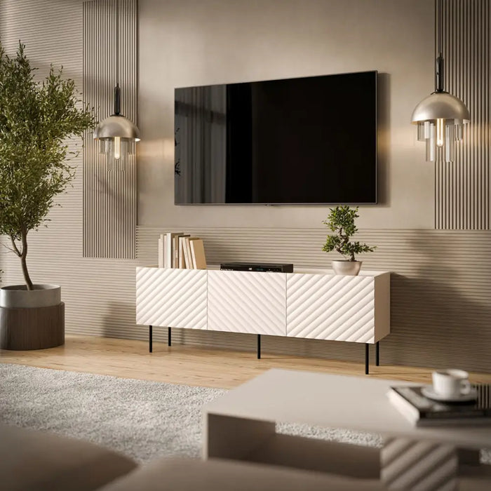 Cama LUCCA 3D ТВ шкаф 165x40x59 кашмир