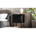 Cama Нощно шкафче 2 бр PALAZZO BIS 45x39xH59 матово черно
