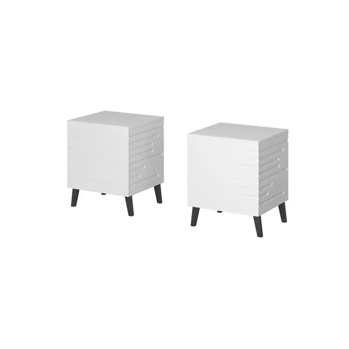 Cama Нощно шкафче NOVA 44x40x52 бял мат