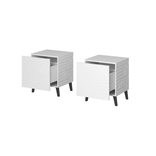 Cama Нощно шкафче NOVA 44x40x52 бял мат