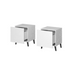 Cama Нощно шкафче NOVA 44x40x52 бял мат