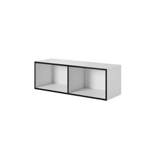 Cama отворен шкаф за съхранение ROCO RO2 112/37/37 бял/черен