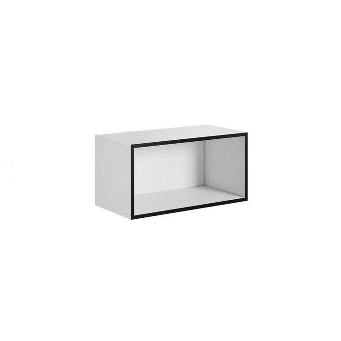 Cama отворен шкаф за съхранение ROCO RO4 75/37/37 бяло/черно