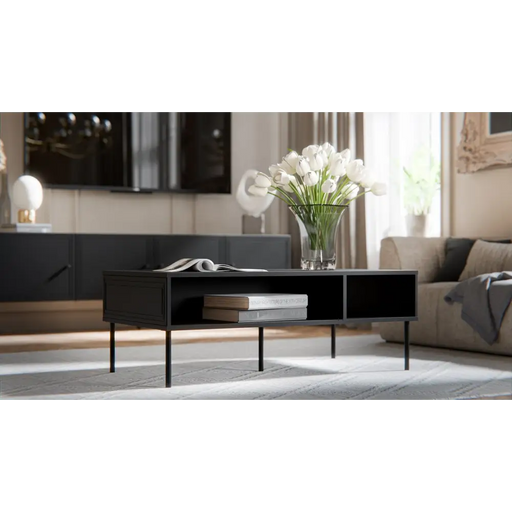 Cama PALAZZO BIS маса/тоалетна 110x60x40 черен мат