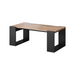 Cama Пейка/маса WOOD 120x54,5x46 дъб вотан + антрацит