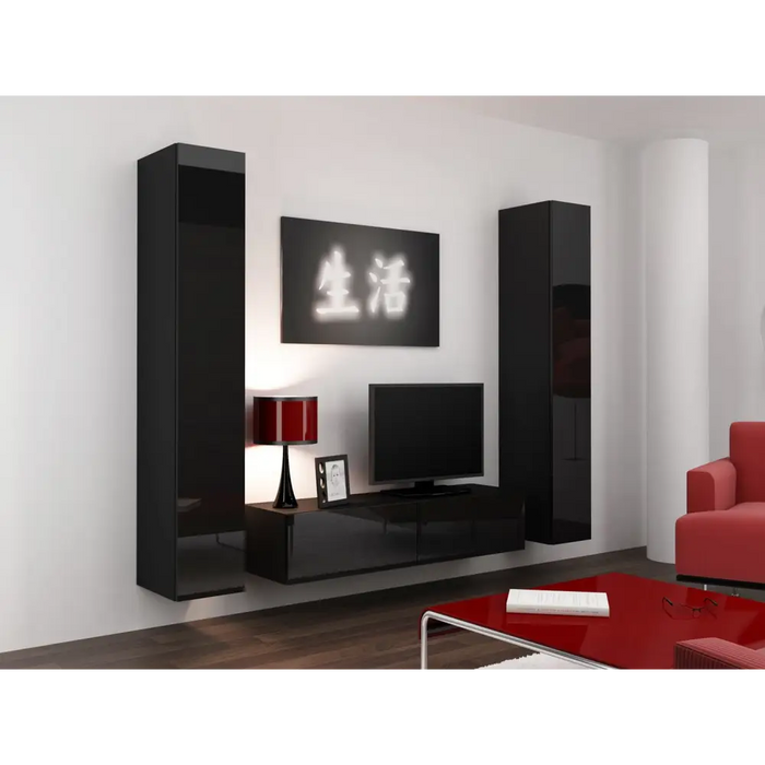 Cama Пълен шкаф VIGO ’180’ 180/40/30 черен/черен гланц