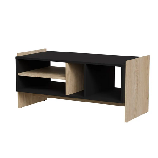 Cama PORTO пейка/маса 100x50x46 дъб/черно