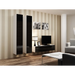 Cama Пълен шкаф VIGO ’180’ 180/40/30 бял/черен гланц
