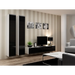 Cama Пълен шкаф VIGO ’180’ 180/40/30 бял/черен гланц