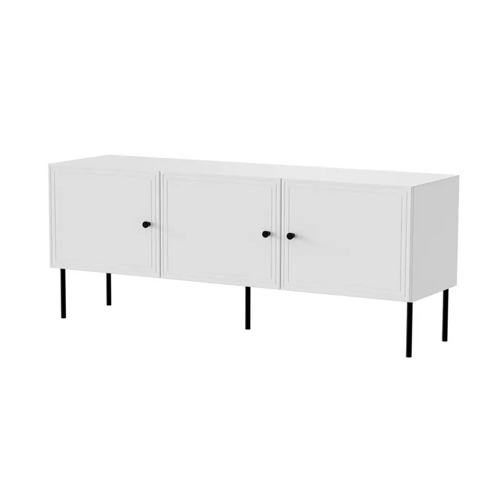 Cama RTV 3D шкаф PALAZZO BIS 151x40x60 бял мат