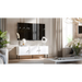 Cama RTV 3D шкаф PALAZZO BIS 151x40x60 бял мат