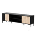 Cama RTV шкаф MERCI RTV шкаф 180 x 40 x 53,5 см черен/дъб