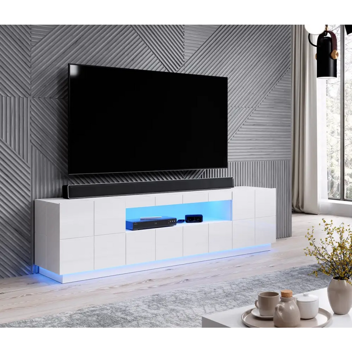 Cama RTV шкаф осветление REJA синьо