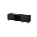 Cama RTV шкаф PAFOS 150x42x52 Черен мат