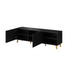 Cama RTV шкаф PAFOS 150x42x52 Черен мат
