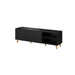 Cama RTV шкаф PAFOS 150x42x52 Черен мат