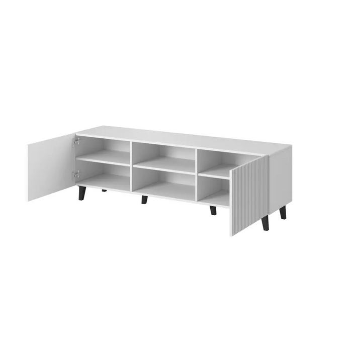 Cama RTV шкаф ПАФОС 150х42х52 бял мат
