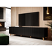 Cama RTV шкаф PAFOS 200x42x52 Черен мат