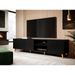 Cama RTV шкаф PAFOS 200x42x52 Черен мат