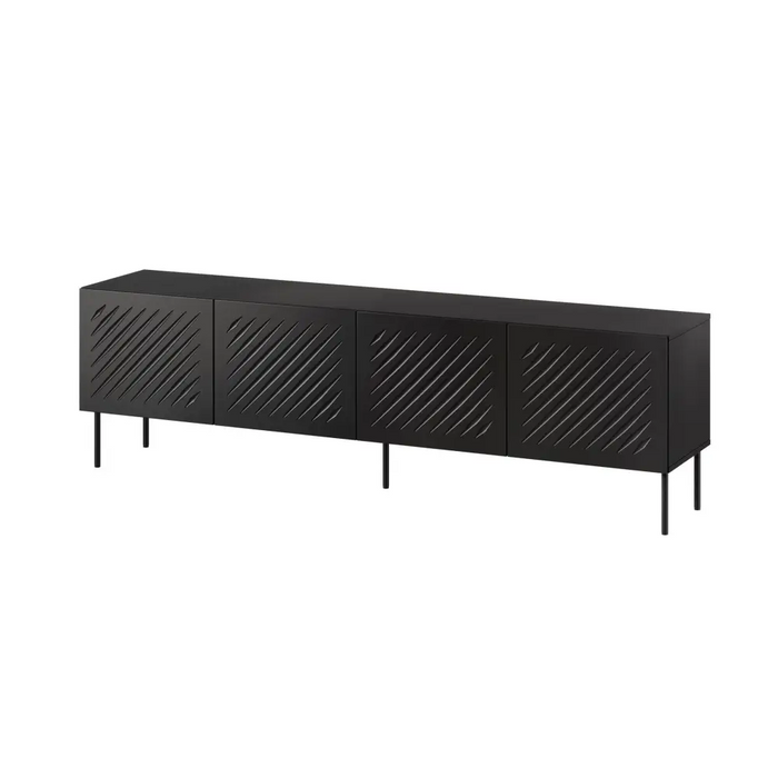 Cama RTV шкаф SIENA 200x40x60 мат черен