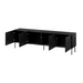 Cama RTV шкаф SIENA 200x40x60 мат черен