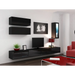 Cama Шкаф VIGO ’90’’ пълен 90/35/32 черен/черен гланц