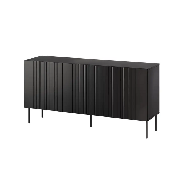 Cama Скрин ISLA 150.5x40x75 черен мат