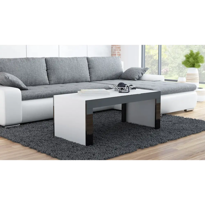 Cama TESS120 BI/CZ кафе/странична/крайна маса Холна маса