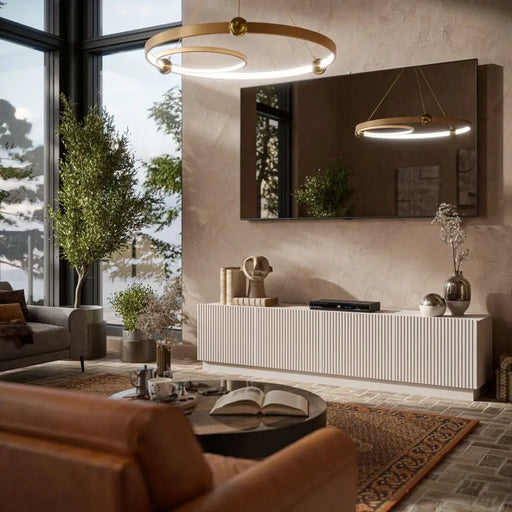 Cama ТВ шкаф LIVERTI 200x42x48 кашмир