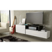 Cama ТВ шкаф SIGMA 3 180 бял/бял гланц + черен