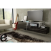 Cama ТВ шкаф SIGMA 3 180 черен/черен гланц + biały