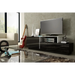 Cama ТВ шкаф SIGMA 3 180 черен/черен гланц + biały